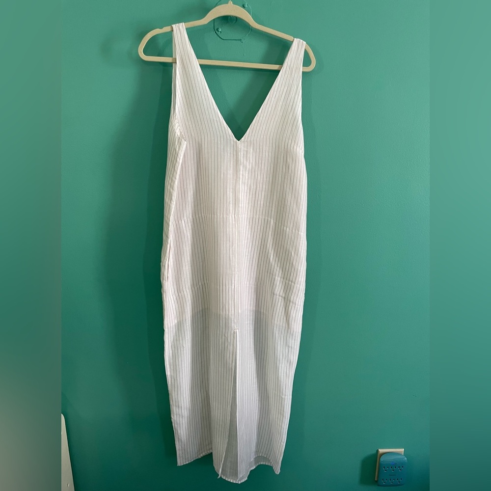 Lunya Linen Shirt Dress